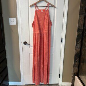Old Navy Women's Coral Maxi Dress